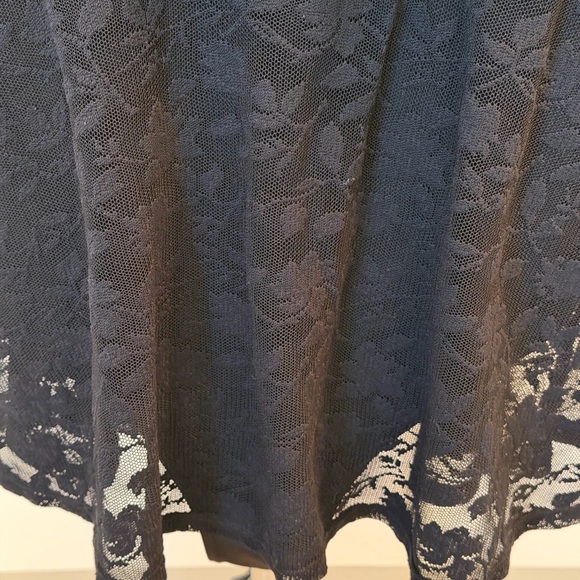 Torrid Black Lace One Piece Swimsuit size 2 - Picture 3 of 11